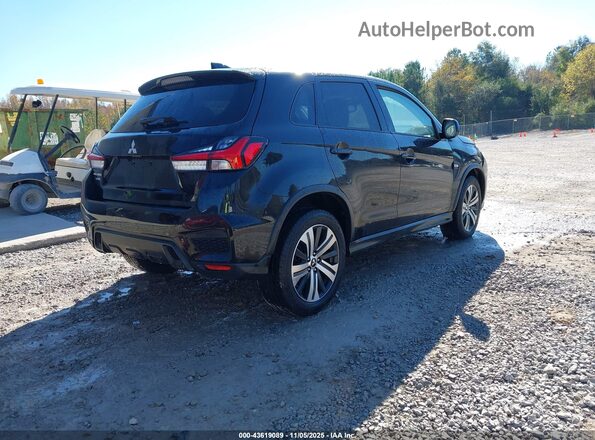 JA4APUAU2MU032899 2021 MITSUBISHI OUTLANDER SPORT Черный Задняя правая четверть