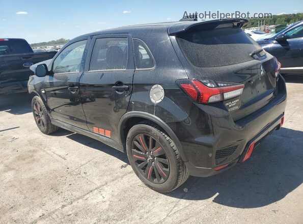 JA4APUAU6MU016866 2021 MITSUBISHI OUTLANDER Черный Задняя левая четверть