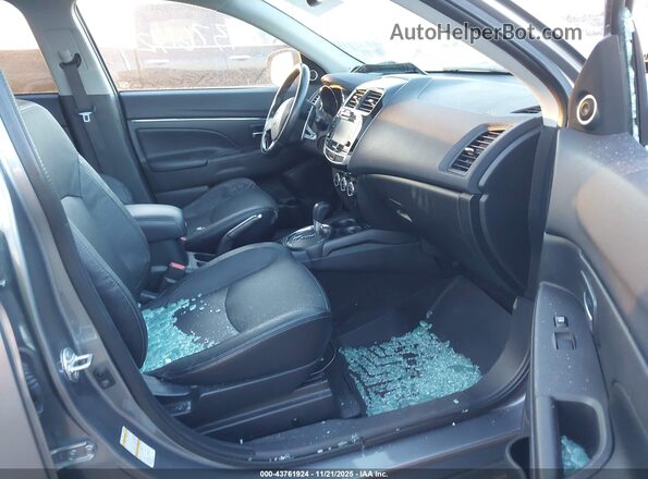 JA4AR4AW5HZ019827 2017 MITSUBISHI OUTLANDER SPORT Серый Вид салона спереди