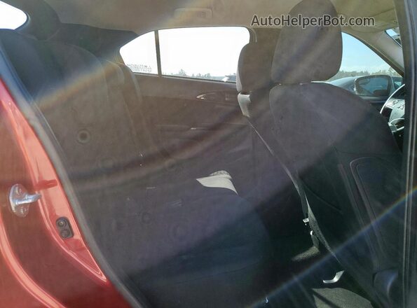 JA4AS4AA0LZ016772 2020 MITSUBISHI ECLIPSE Red Widok wnętrza z tyłu