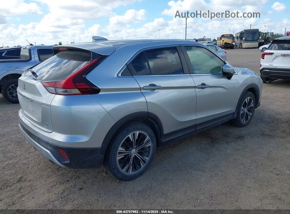 JA4ASWAA6NZ005628 2022 MITSUBISHI ECLIPSE CROSS Серебряный Задняя правая четверть