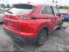 2022 Mitsubishi Eclipse Cross Es S-awc Красный vin: JA4ATUAA0NZ047357