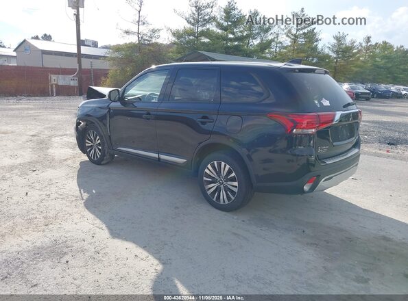 JA4AZ3A34KZ005246 2019 MITSUBISHI OUTLANDER Черный Задняя левая четверть