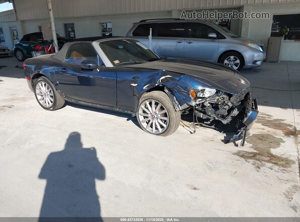 JC1NFAEKXK0142747 2019 FIAT 124 SPIDER Navy Передняя правая четверть