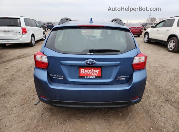 JF1GPAU6XG8327490 2016 SUBARU IMPREZA Синий Вид сзади