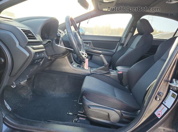 JF1VA1C60K9813559 2019 SUBARU WRX Серый Вид салона спереди