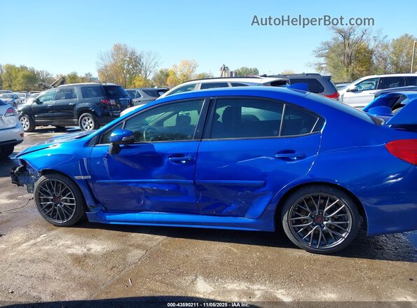 JF1VA2M69H9833435 2017 SUBARU WRX STI Синий Вид спереди