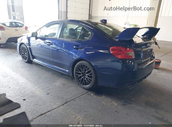 JF1VA2M6XG9830168 2016 SUBARU WRX STI Синий Задняя левая четверть
