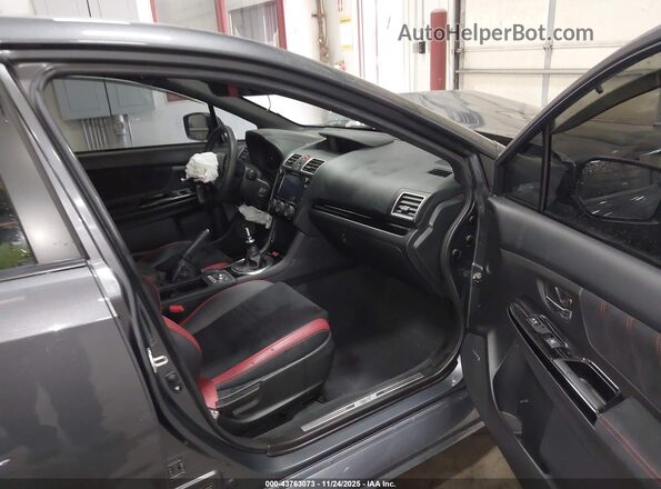 JF1VA2T60M9810413 2021 SUBARU WRX STI Серый Вид салона спереди