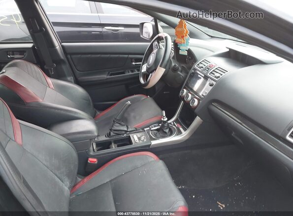 JF1VA2Z6XG9803352 2016 SUBARU WRX STI Black Widok wnętrza z przodu