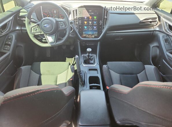 JF1VBAB63R9820093 2024 SUBARU WRX Silver წინა პანელის ხედი