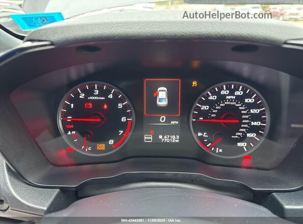 JF1VBAF68N9007160 2022 SUBARU WRX Серый Вид задних сидений