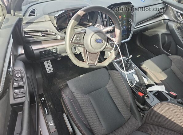 JF1VBAH61R9813232 2024 SUBARU WRX Серебряный Вид панели приборов
