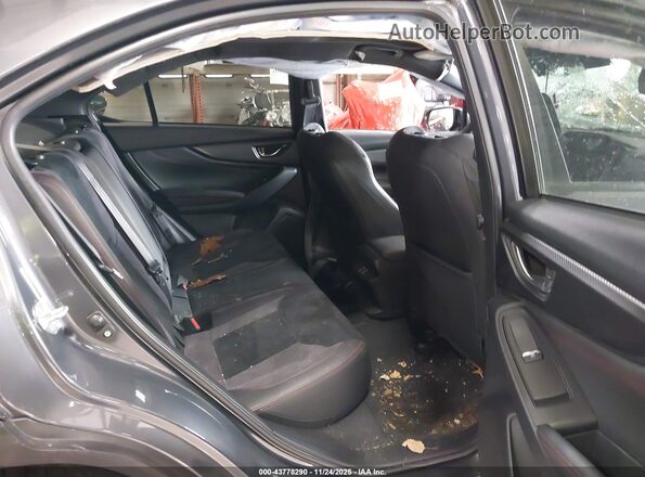 JF1VBAN62R9804155 2024 SUBARU WRX Gray Vista de la etiqueta del VIN