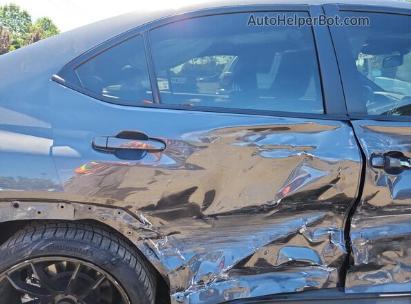 JF1VBAN67P8817633 2023 SUBARU WRX Gray უკანა სავარძლების ხედი