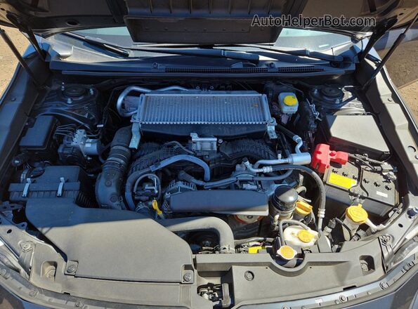 JF1VBAN67P8817633 2023 SUBARU WRX Gray უკანა სალონის ხედი