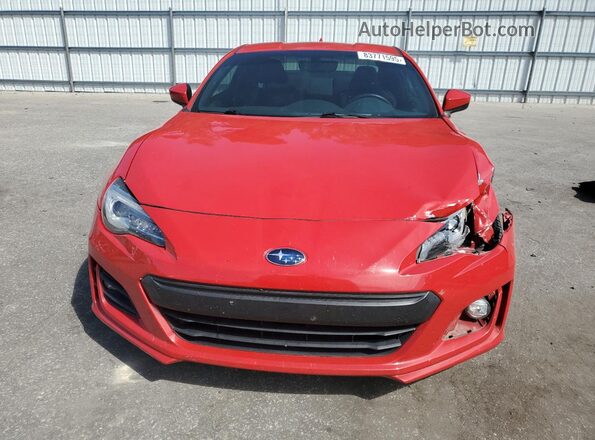 JF1ZCAC12J9602085 2018 SUBARU BRZ Red Вид спереду