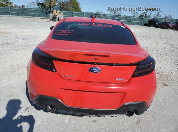 JF1ZDBB10P9702196 2023 SUBARU BRZ Orange Rear view
