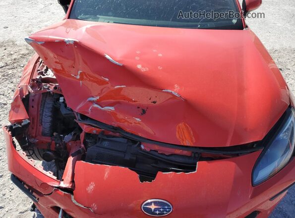 JF1ZDBB10P9702196 2023 SUBARU BRZ Orange Rear interior view