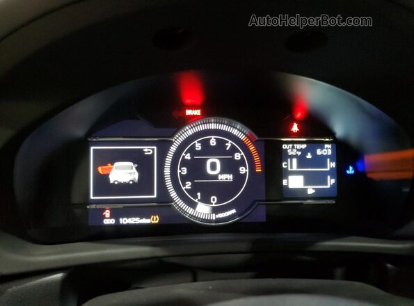 JF1ZDBB19P9703413 2023 SUBARU BRZ Gray Widok zestawu wskaźników