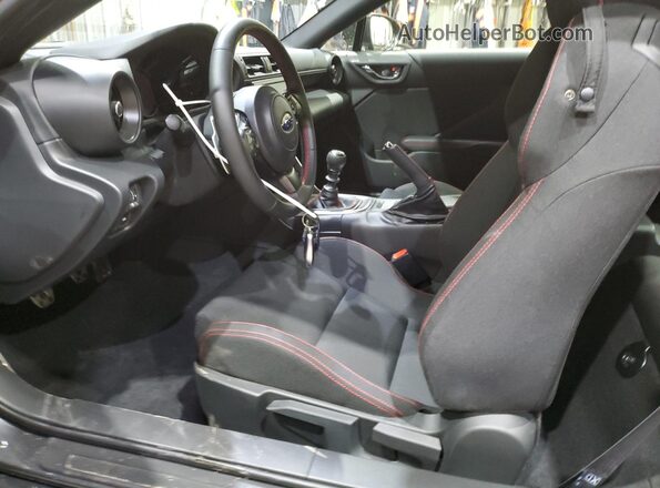 JF1ZDBB19P9703413 2023 SUBARU BRZ Gray Widok wnętrza z przodu