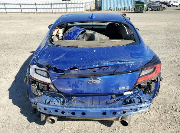 JF1ZDBE11P9706270 2023 SUBARU BRZ Синий Вид сзади