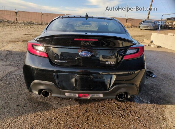 JF1ZDBE16P9706989 2023 SUBARU BRZ Black Вид ззаду