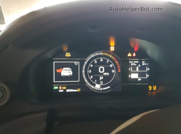 JF1ZNBC16P8752148 2023 TOYOTA GR Black ხელსაწყოთა პანელის ხედი