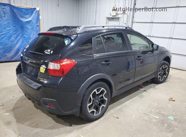 JF2GPADC5G8245488 2016 SUBARU CROSSTREK Черный Задняя правая четверть