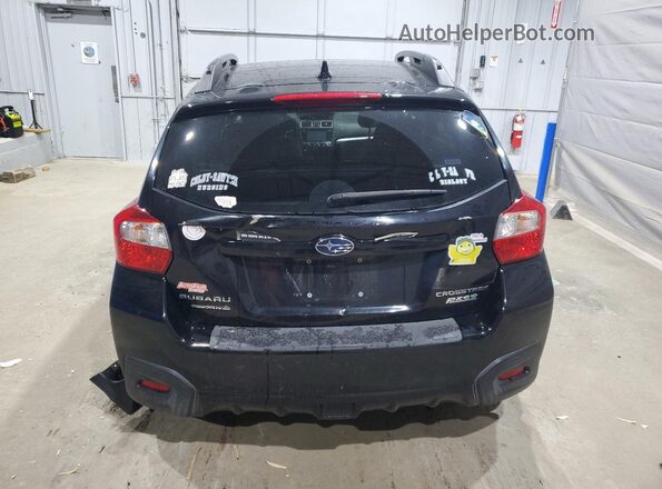 JF2GPADC5G8245488 2016 SUBARU CROSSTREK Черный Вид сзади