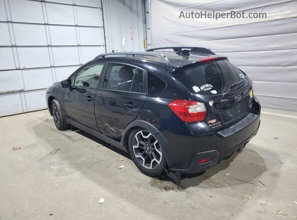 JF2GPADC5G8245488 2016 SUBARU CROSSTREK Черный Задняя левая четверть