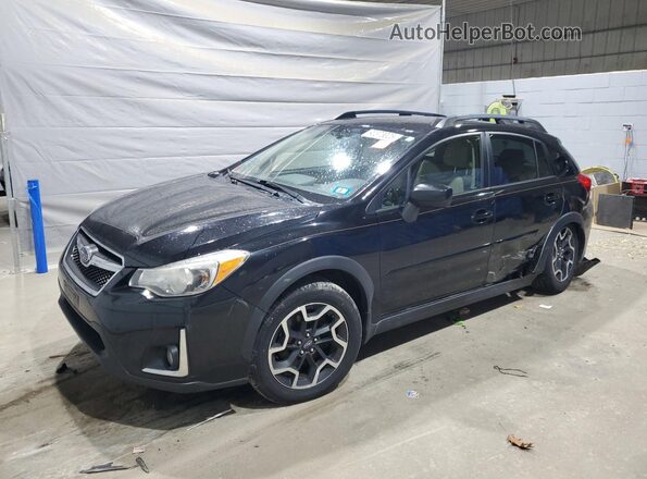 JF2GPADC5G8245488 2016 SUBARU CROSSTREK Черный Передняя левая четверть