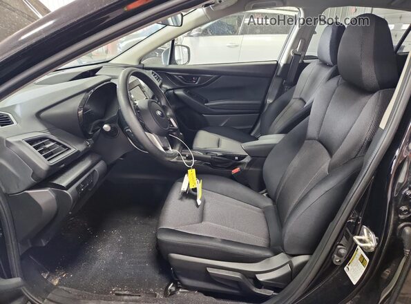 JF2GTABC2P8289916 2023 SUBARU CROSSTREK Черный Вид салона спереди