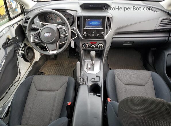 JF2GTABC3NH208841 2022 SUBARU CROSSTREK Белый Вид панели приборов