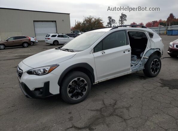 JF2GTABC3NH208841 2022 SUBARU CROSSTREK Белый Передняя левая четверть