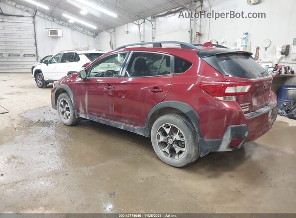 JF2GTACC3JH219539 2018 SUBARU CROSSTREK Red Tył lewy