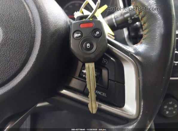 JF2GTACC3JH219539 2018 SUBARU CROSSTREK Red Widok deski rozdzielczej