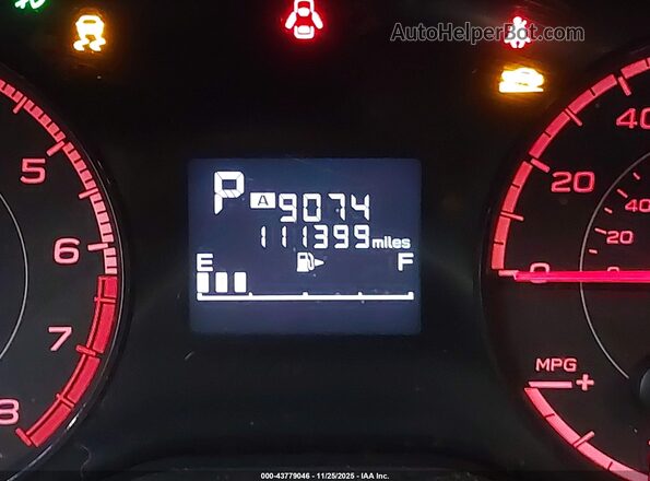JF2GTACC3JH219539 2018 SUBARU CROSSTREK Red 