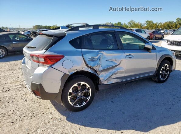 JF2GTAEC5NH276246 2022 SUBARU CROSSTREK Серебряный Задняя правая четверть