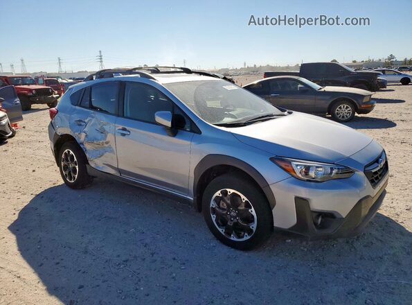 JF2GTAEC5NH276246 2022 SUBARU CROSSTREK Серебряный Передняя правая четверть