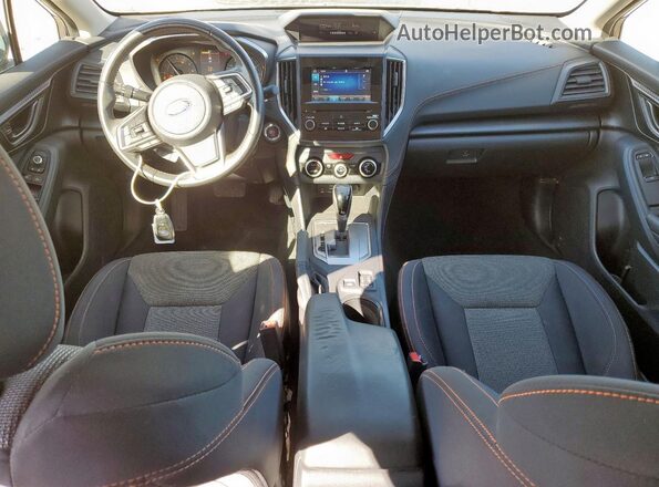 JF2GTAEC5NH276246 2022 SUBARU CROSSTREK Серебряный Вид панели приборов