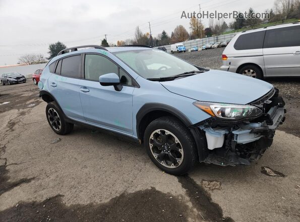 JF2GTAEC5NH282323 2022 SUBARU CROSSTREK Синий Передняя правая четверть