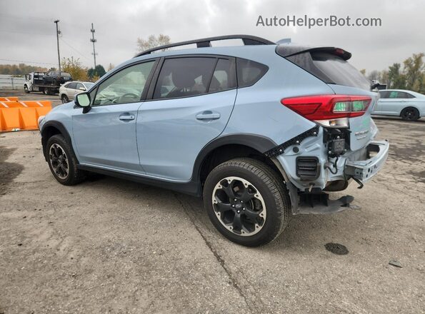 JF2GTAEC5NH282323 2022 SUBARU CROSSTREK Синий Задняя левая четверть