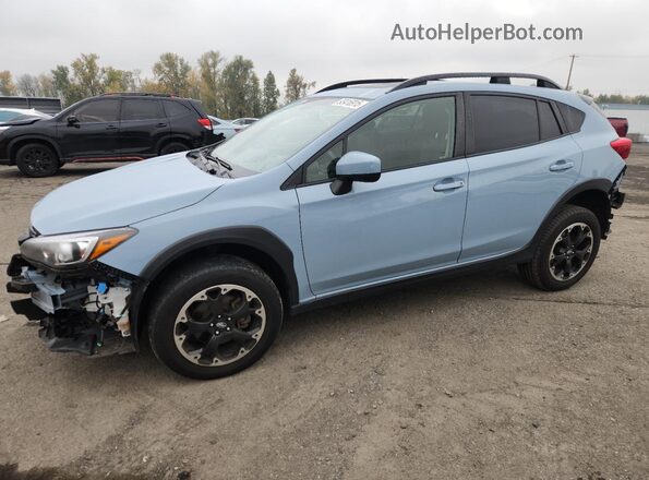 JF2GTAEC5NH282323 2022 SUBARU CROSSTREK Синий Передняя левая четверть