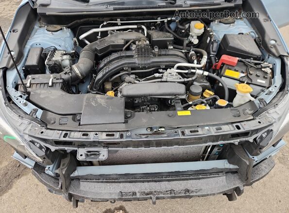JF2GTAEC5NH282323 2022 SUBARU CROSSTREK Синий Вид задней части салона