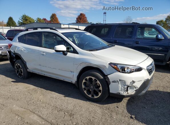JF2GTAEC8NH220933 2022 SUBARU CROSSTREK Белый Передняя правая четверть