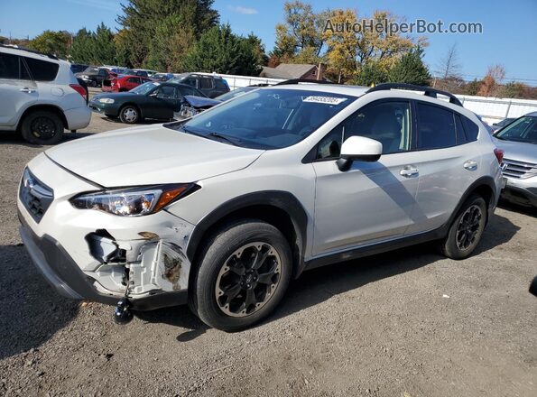 JF2GTAEC8NH220933 2022 SUBARU CROSSTREK Белый Передняя левая четверть