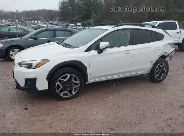 JF2GTAMC0K8255558 2019 SUBARU CROSSTREK Белый Передняя левая четверть