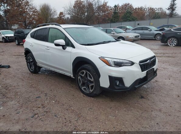 JF2GTAMC0K8255558 2019 SUBARU CROSSTREK Белый Передняя правая четверть