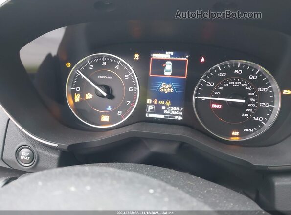 JF2GTAMC0K8255558 2019 SUBARU CROSSTREK Белый Вид задних сидений